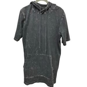 Ninth Hall Hoodie Short Sleeve Black Small Skater